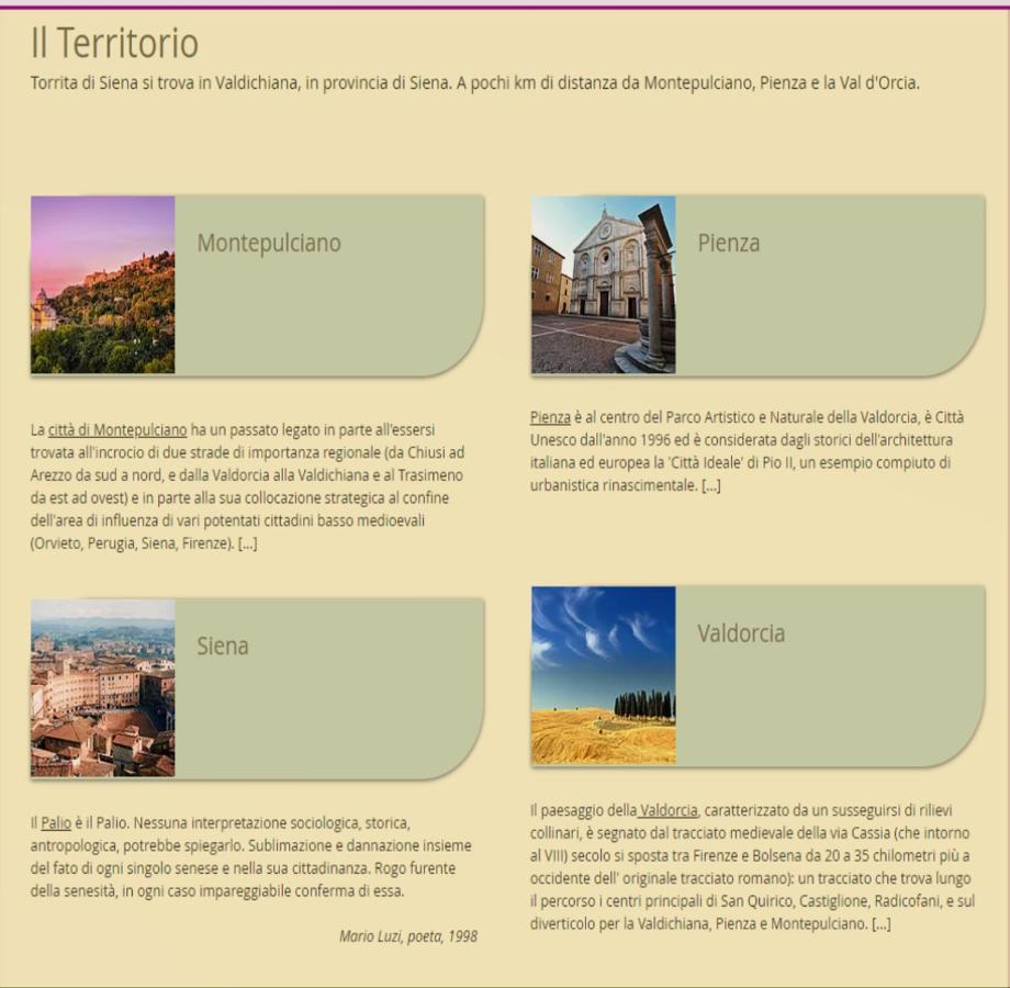 La Terrazza Da Barbara Hotel Torrita di Siena Ngoại thất bức ảnh